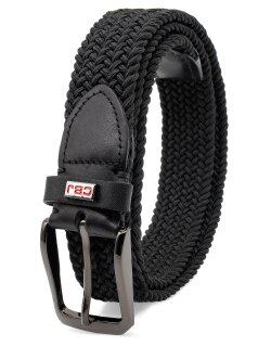 Cipo & Baxx Herren Gürtel CG188 Black 105cm x 3,7cm