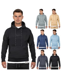 Reichstadt regular fit Hoodie Herren Marken-Stick   -...