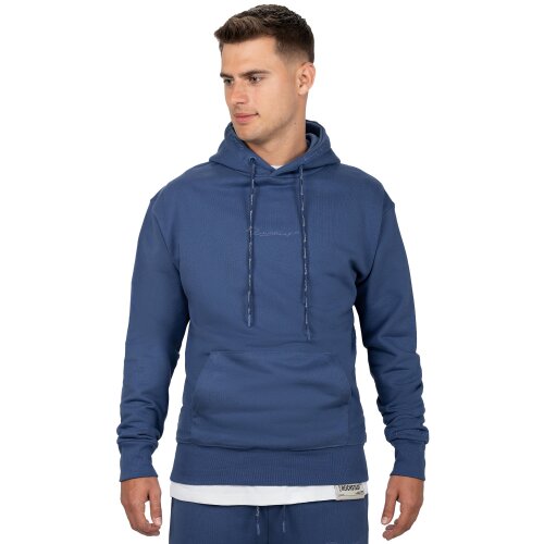 Reichstadt Regular Fit Hoodie Herren Marken-Stick 23RS034 Dark Blue XL