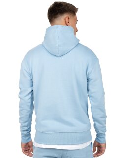 Reichstadt Regular Fit Hoodie Herren Marken-Stick 23RS034 Baby Blue M