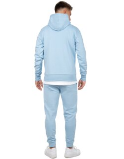 Reichstadt Regular Fit Hoodie Herren Marken-Stick 23RS034 Baby Blue XL