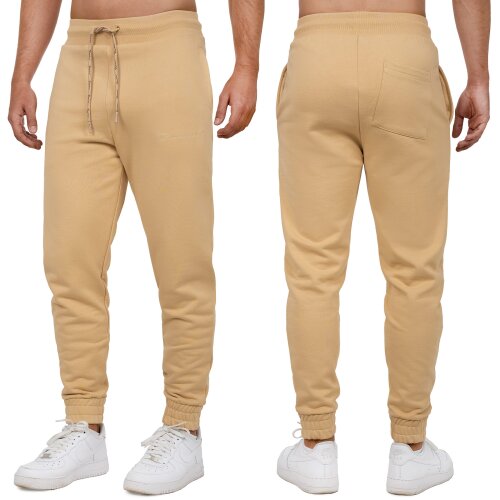 Reichstadt regular fit Jogginghose Herren Marken-Stick 23RS035 Beige XL