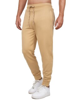 Reichstadt regular fit Jogginghose Herren Marken-Stick 23RS035 Beige XL