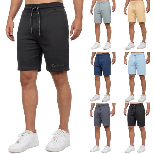 Reichstadt regular fit Shorts Herren Marken-Stick   - 23RS036