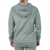 Reichstadt Relaxed Fit Hoodie Damen Marken-Stick 23RSW038 Grey L