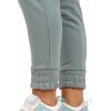 Reichstadt slim fit Jogginghose Damen Marken-Stick 23RSW039 Grey L