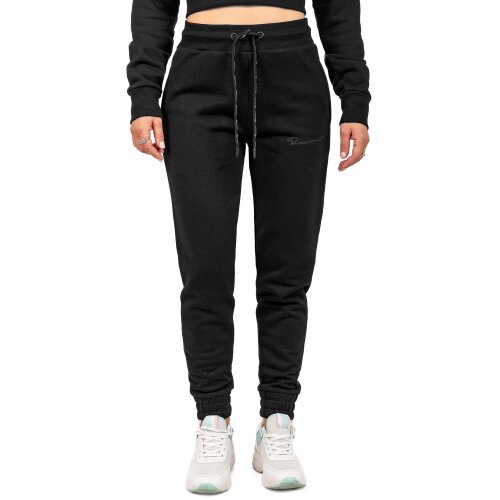 Reichstadt slim fit Jogginghose Damen Marken-Stick 23RSW039 Black XL