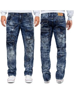 Kosmo Lupo Regular Fit Jeans Stonewashed  KM070