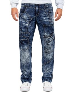 Kosmo Lupo Regular Fit Jeans Stonewashed  KM070