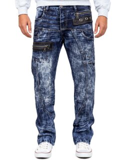 Kosmo Lupo Regular Fit Jeans Stonewashed  KM012