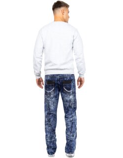Kosmo Lupo Regular Fit Jeans Stonewashed  KM012