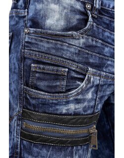 Kosmo Lupo Regular Fit Jeans Stonewashed  KM012