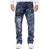 Kosmo Lupo Regular Fit Jeans Stonewashed  KM012